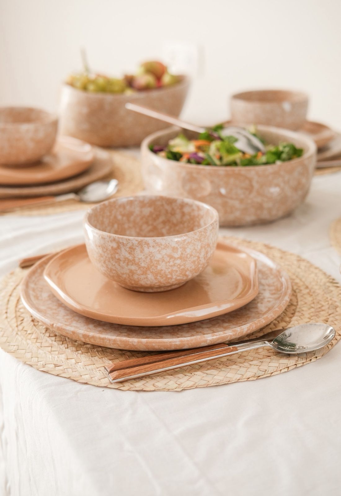 Irish Dining Set in Beige