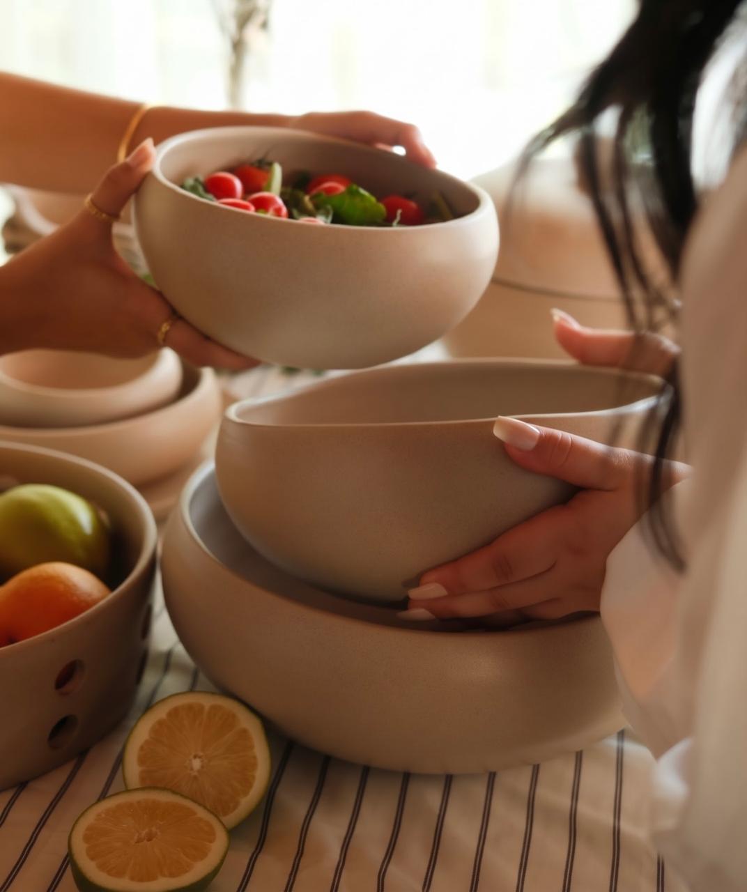 Wavy Bowls Set
